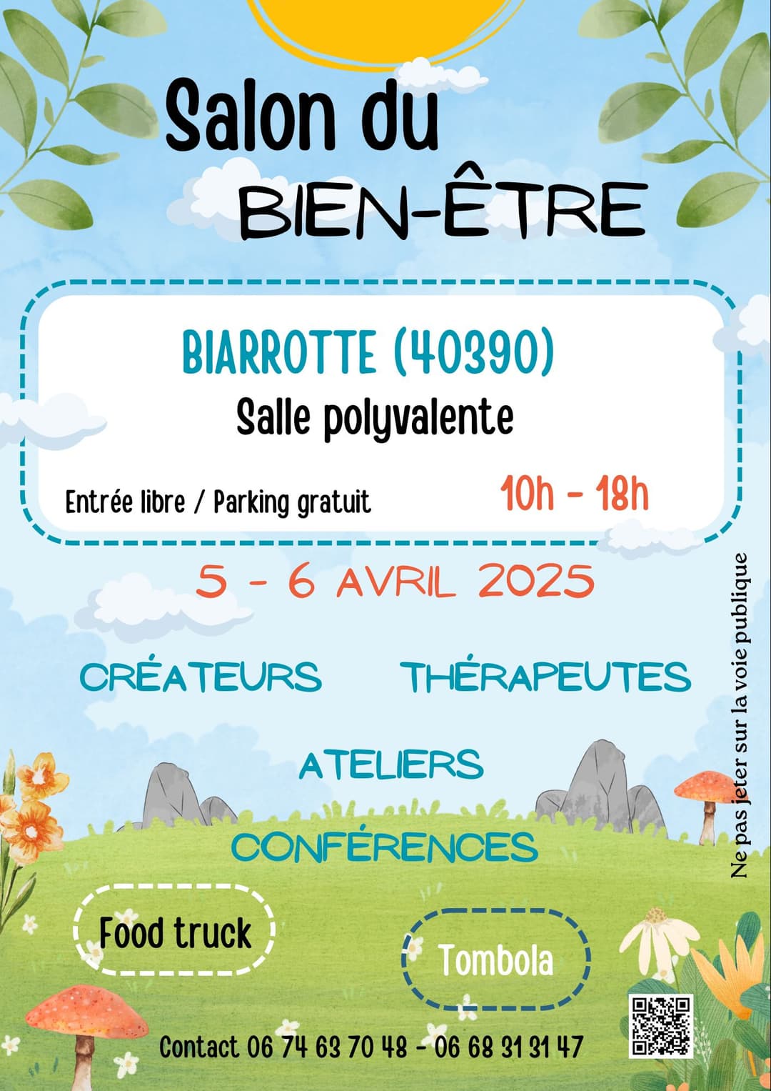 Flyer du prochain salon